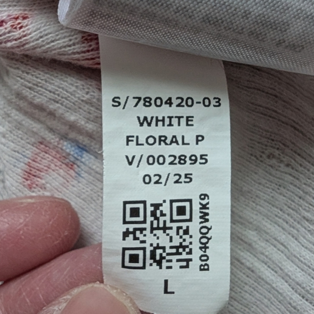 Gap Pointelle Baby Tee Girls Large Cotton Y2K - Picture 10 of 10